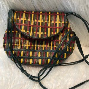 Small Leather Multi Color Shoulder Bag